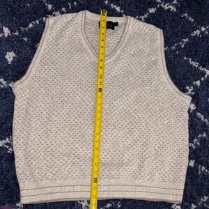 Vintage Steve Stricker Fairway Sport Sweater Vest Mens Large  Tan Golf USA